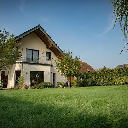 Ferienhaus Mountfrosch Mit Sauna Und Naturpool Montjoie Extérieur photo